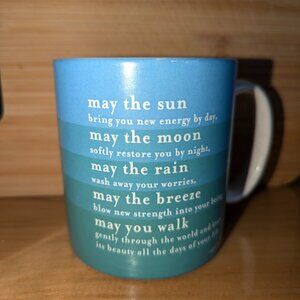 2005 Quotable Mugs GD137 Coffee Tea May the Sun Moon Rain Apache Blessing